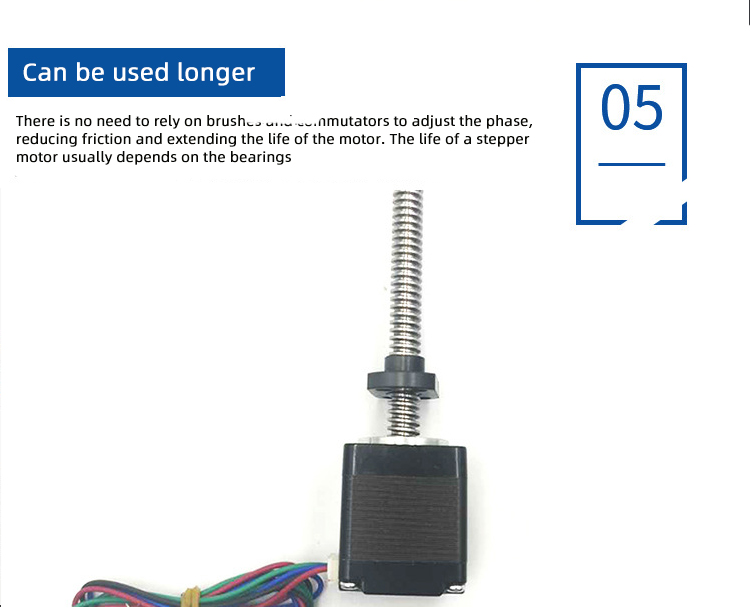 Faradyi Custom Factory Price Threaded Shaft Lead Screw Hybrid Stepper Motor With Nut 20mm Linear Stepper Motor