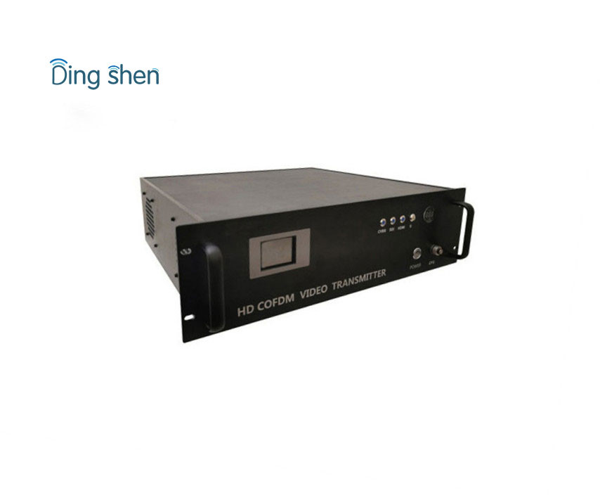 100km UAV Wireless Transmitter with Video and Data Transmission , RS232 / RS485 Control