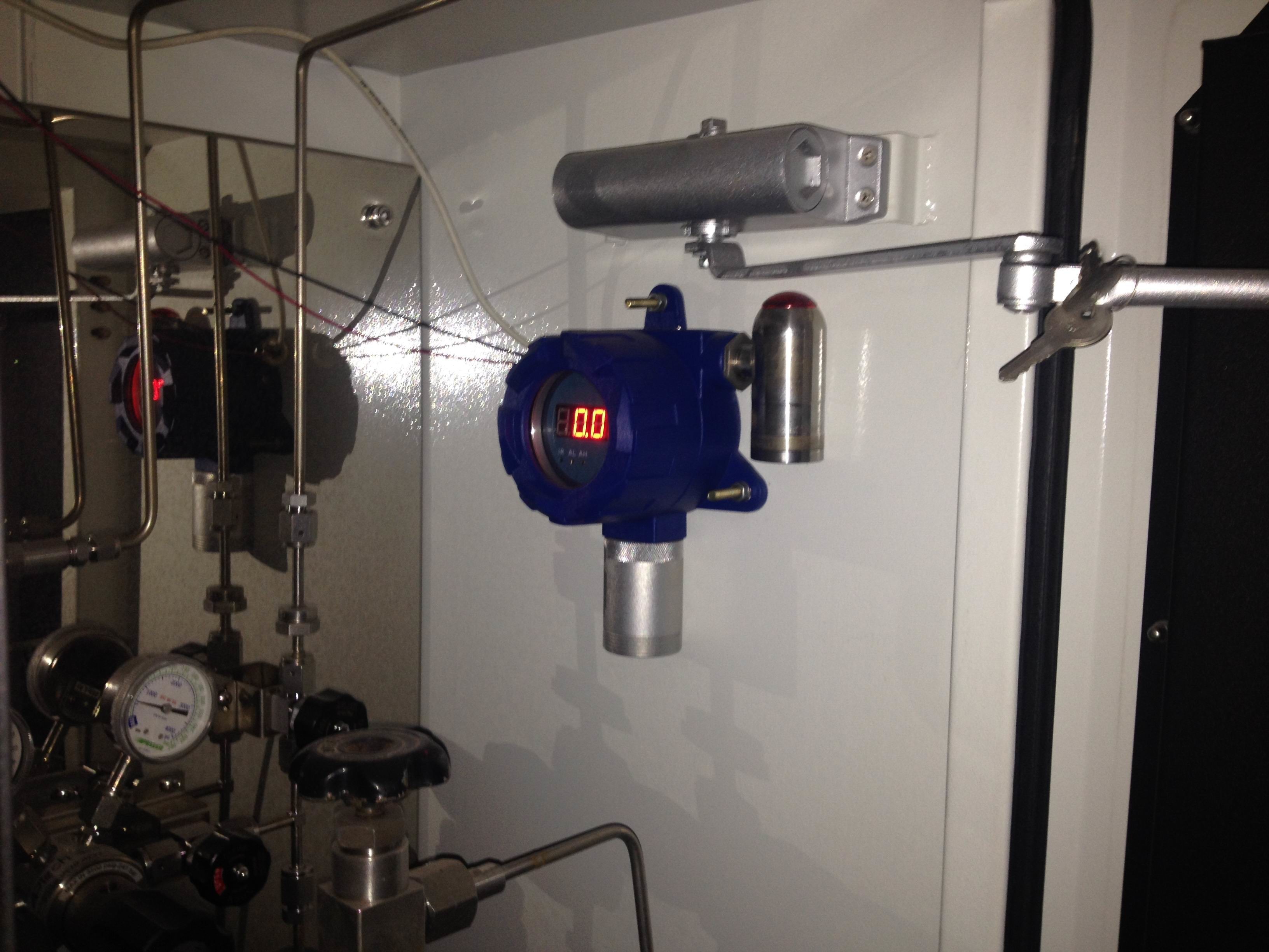 Paint Room Hydrogen Winery Warehouse Gas Detector Alarm Fixed Combustible Gas Detector