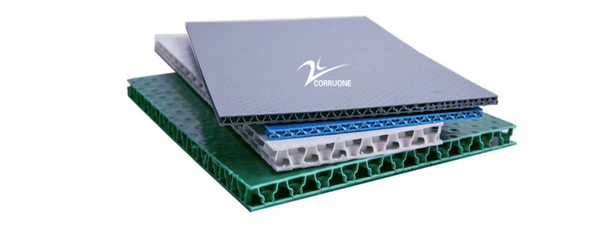 Corruone P PP Plastic Honeycomb Board high strength plastic package for con-panel correx board panel