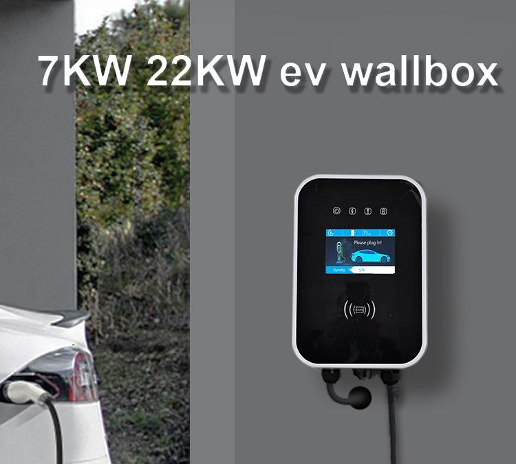 TUV CE Electric Vehicle Charge Station EV Charger Type 2 Single Phase Fast Charging