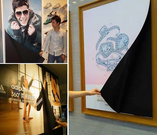 Double Sided Magnetic Printing Materials 0.3mm-0.5mm Thickness 2