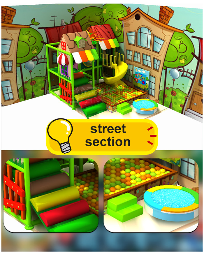 Small Indoor Soft Playground For Kids Softplay Naughty Castle