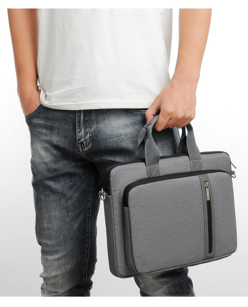 ANTI-SEISMIC COMPUTER BAG CROSS-BORDER HAND BILL SHOULDER BUSINESS NOTEBOOK BAG 14/15.6/17.3 INNER BAG BRIEFCASE