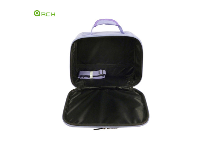 600D Polyester Cosmetic Vanity Duffle Travel Luggage Bag with One Pocket