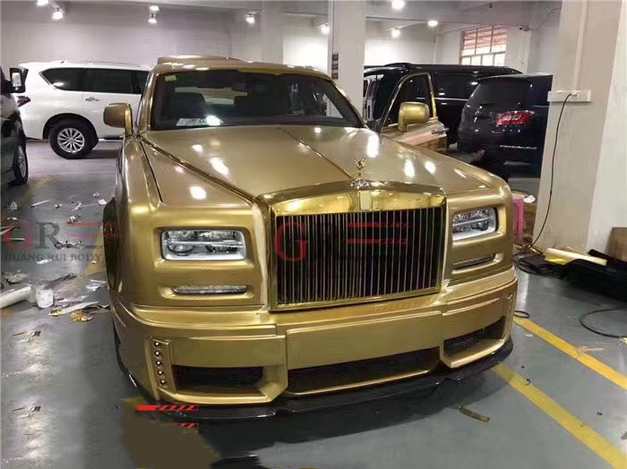 Phantom Rolls Royce Body Kit WD Style Replace Front Bumper Spoiler Hood 2004 - 2012