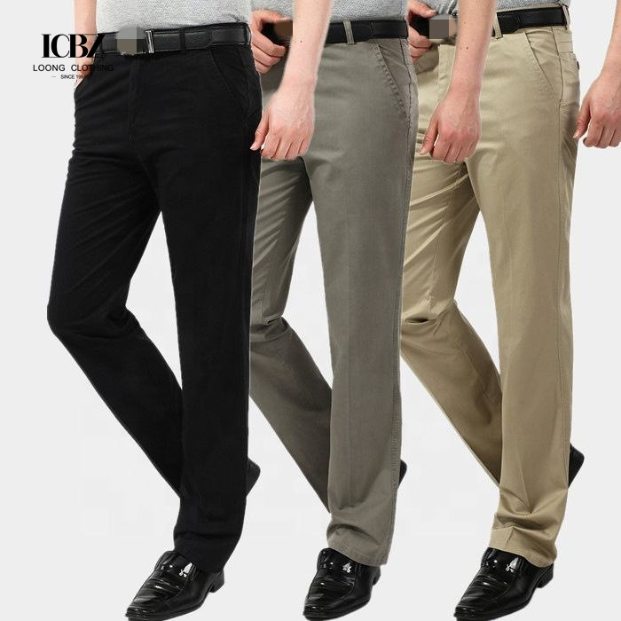 Cargo Pants for Men 2022 Spring and Summer Thin High Waist Straight Dad Dress Pant