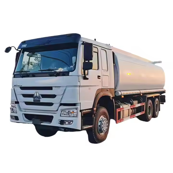 25000 Liters Fuel Tanker Trucks Howo Tanker Truck 6x4 Sinotruck Used Water Truck Tanker