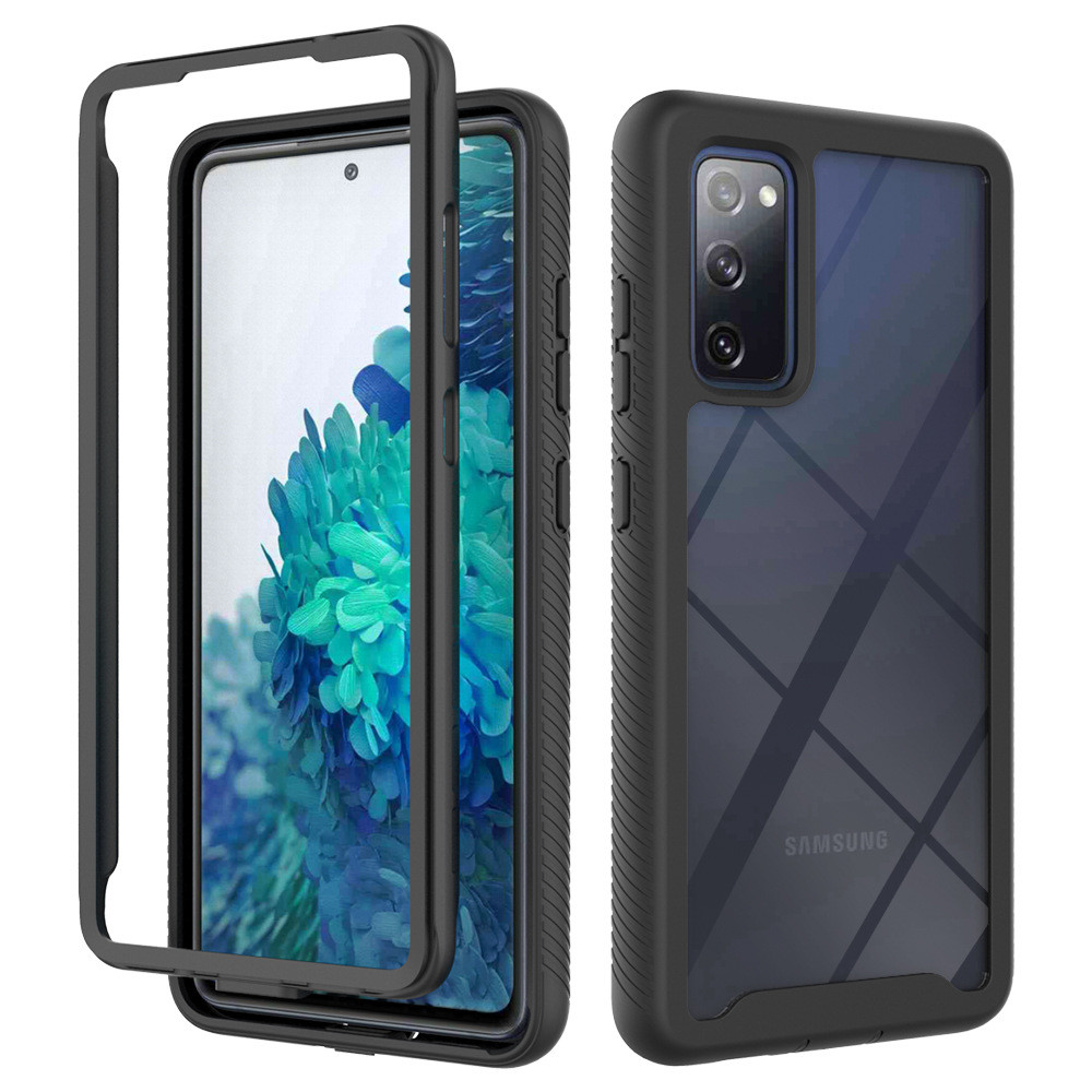 Dual Layer Protective Case , Heavy Duty Smartphone Cases Seamless Fit for Samsung S20 Fe