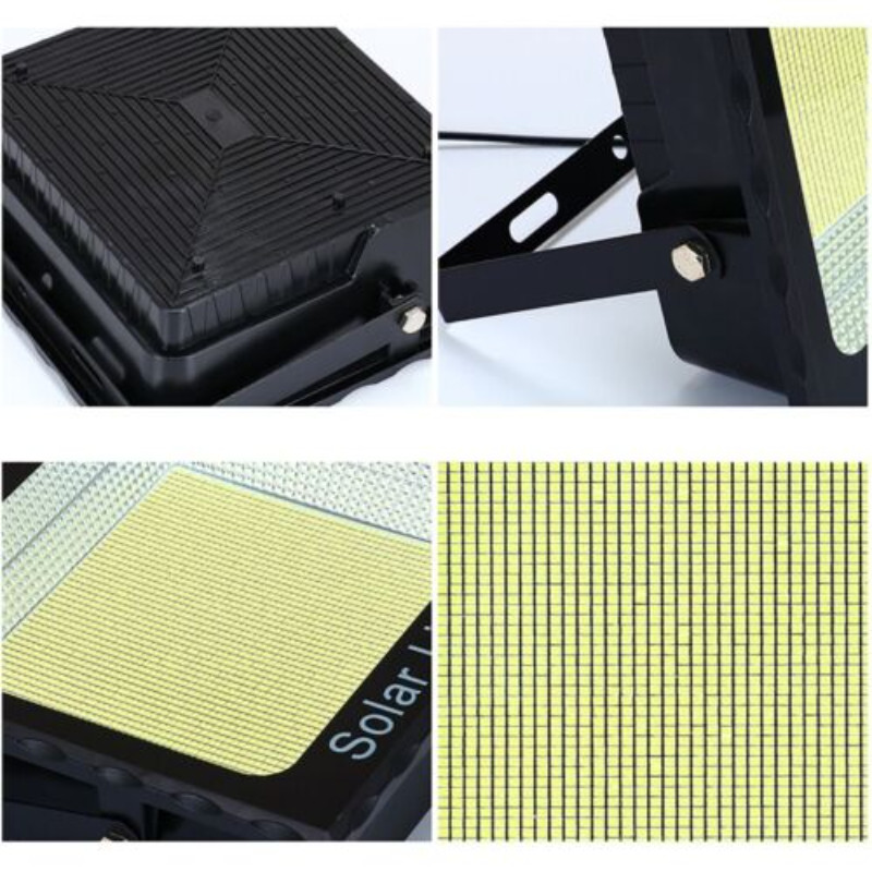 3000lm Waterproof Solar Flood Garden Lights ABS Motion Sensor LED Outdoor Projector