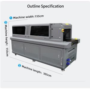 Single Pass Uv Printer Machine With Automatic Customizable Loading / Unloading