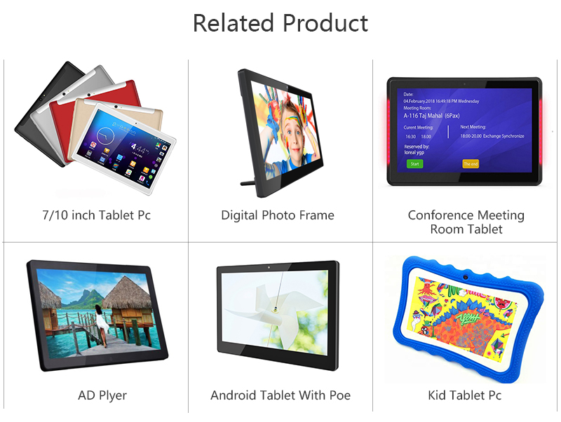 Tft lcd touch screen monitor tablets 10 inches android mini pc