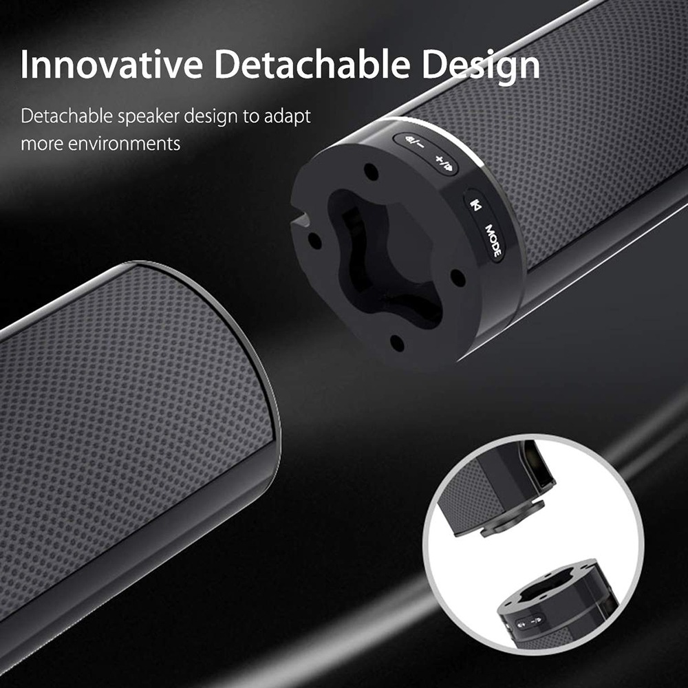 150W Wireless Bluetooth Soundbar , Subwoofer TV Soundbar For Home Theater
