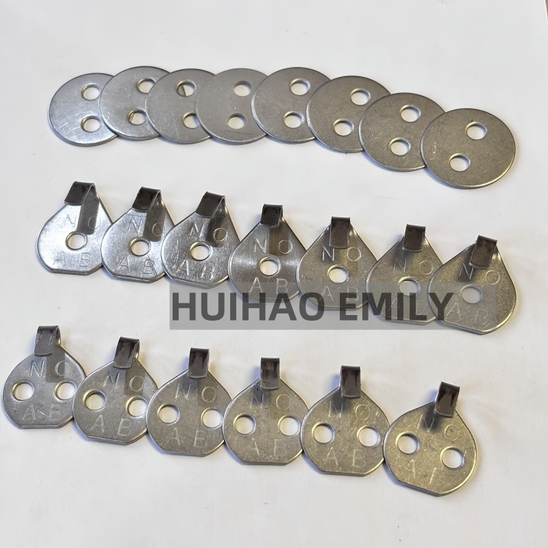 22mm Dia Stainless Steel Lacing Hook Washers Attaching Removable Blankets