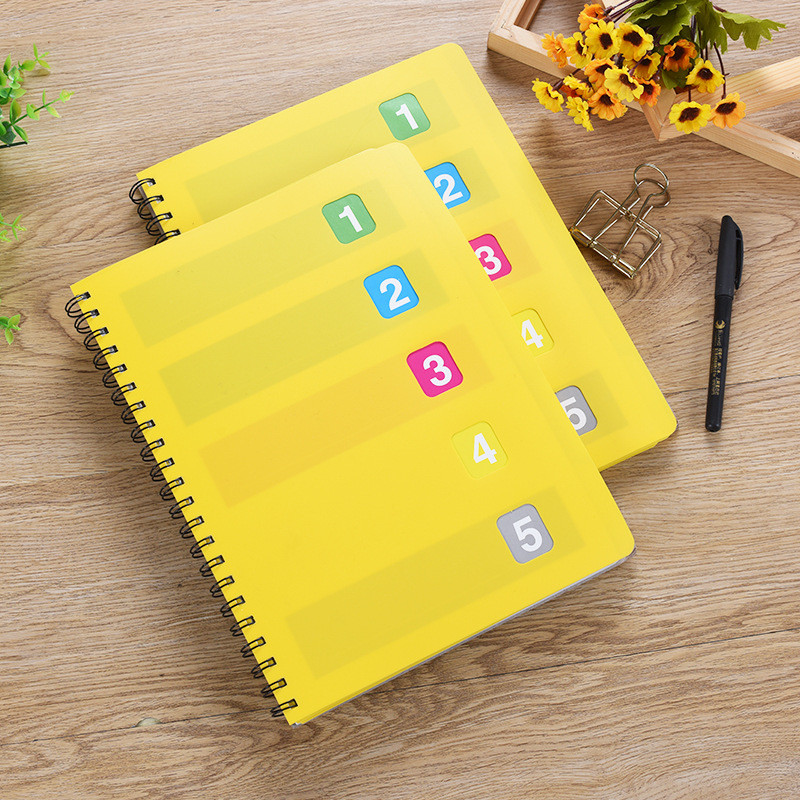 Custom 80 Sheets Coil Personalized Spiral Notebook School Student For Promotion