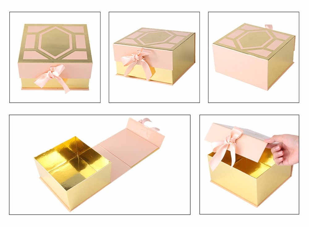 ISO9001 Garment Use CMYK 4C Printing Flip Top Boxes With Magnetic Closure