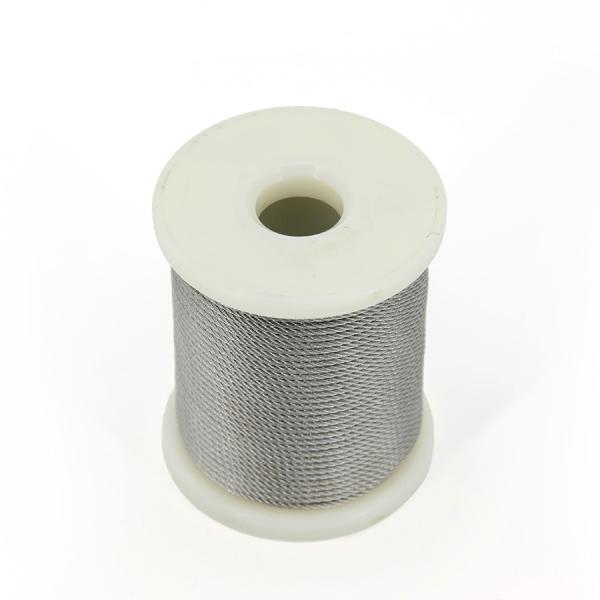 Quality 1*37 12mm - 20mm Ss 304 Invisible Grill Wire Rope  GB AiSi Standard for sale
