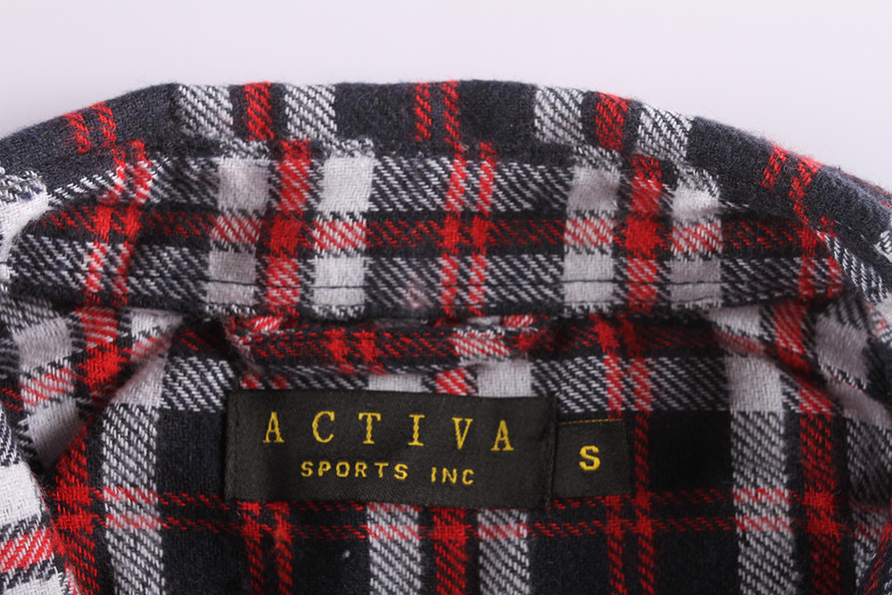7 Colors Cotton Long Sleeve Mens Casual Plaid Shirts
