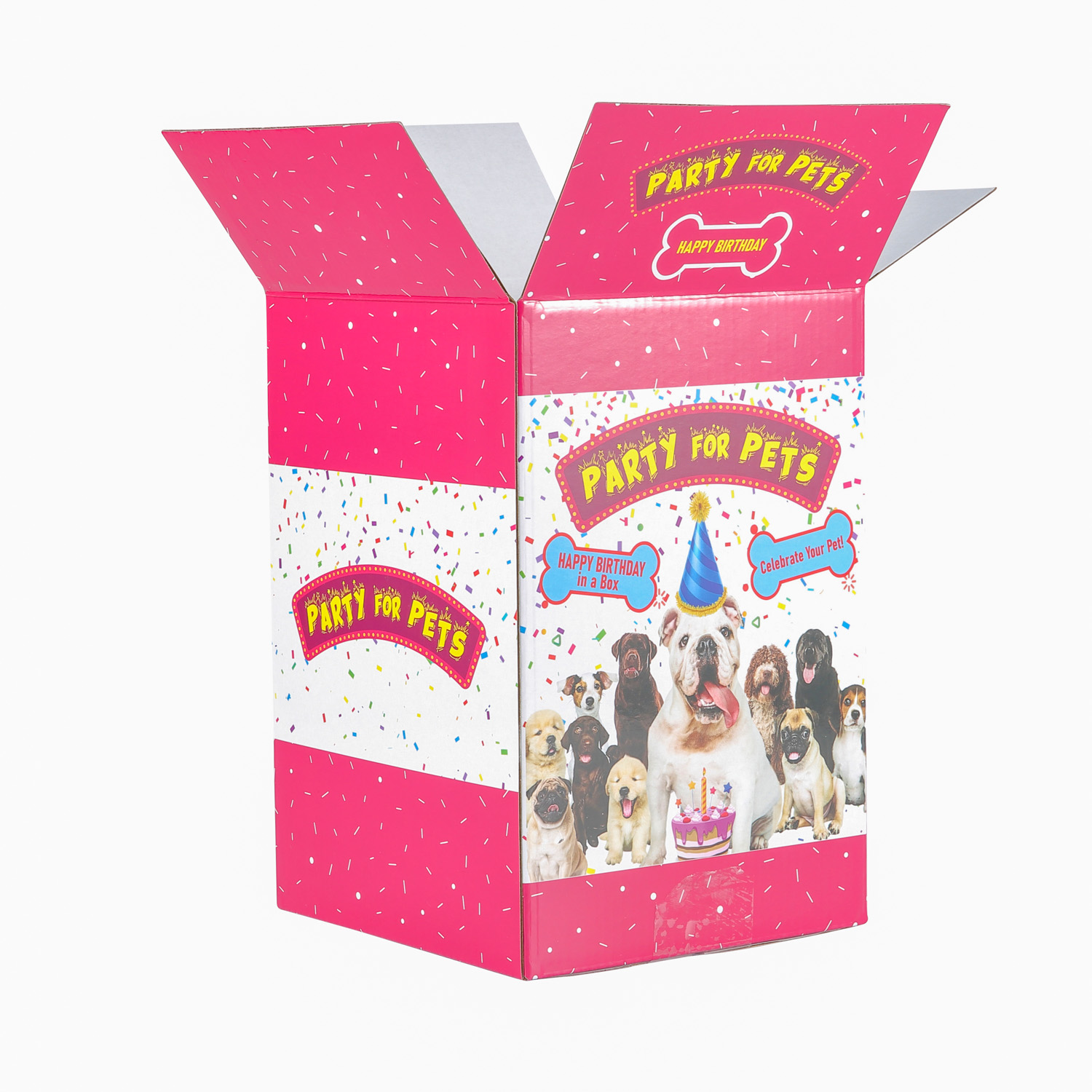 Customized Folding Corrugated Cardboard Box Industrial Shoes Clothing Varnishing