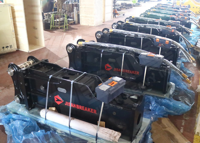 High Safety Hydraulic Electric Rock Breaker Long Operating Life