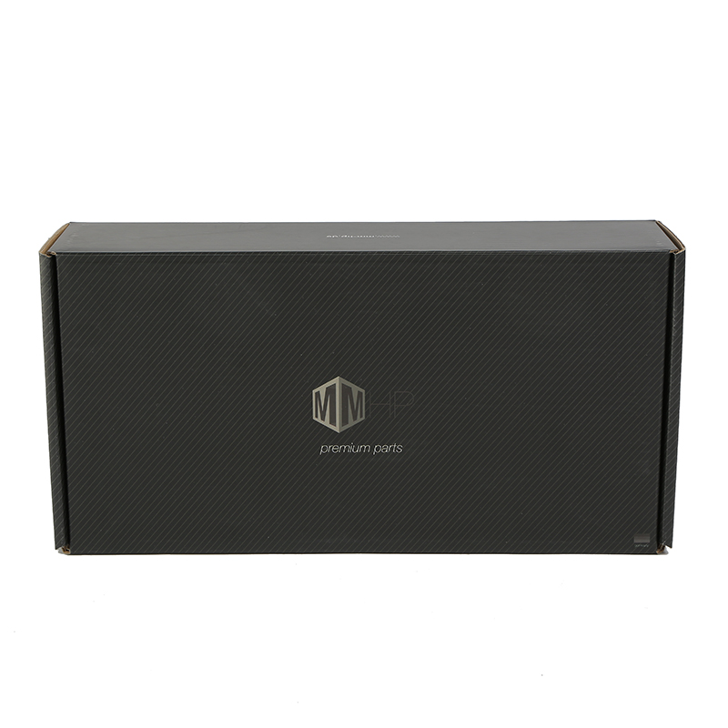 Custom Size Accepted Matte Black Corrugated Mailer Shipping Box Packaging For Mailing