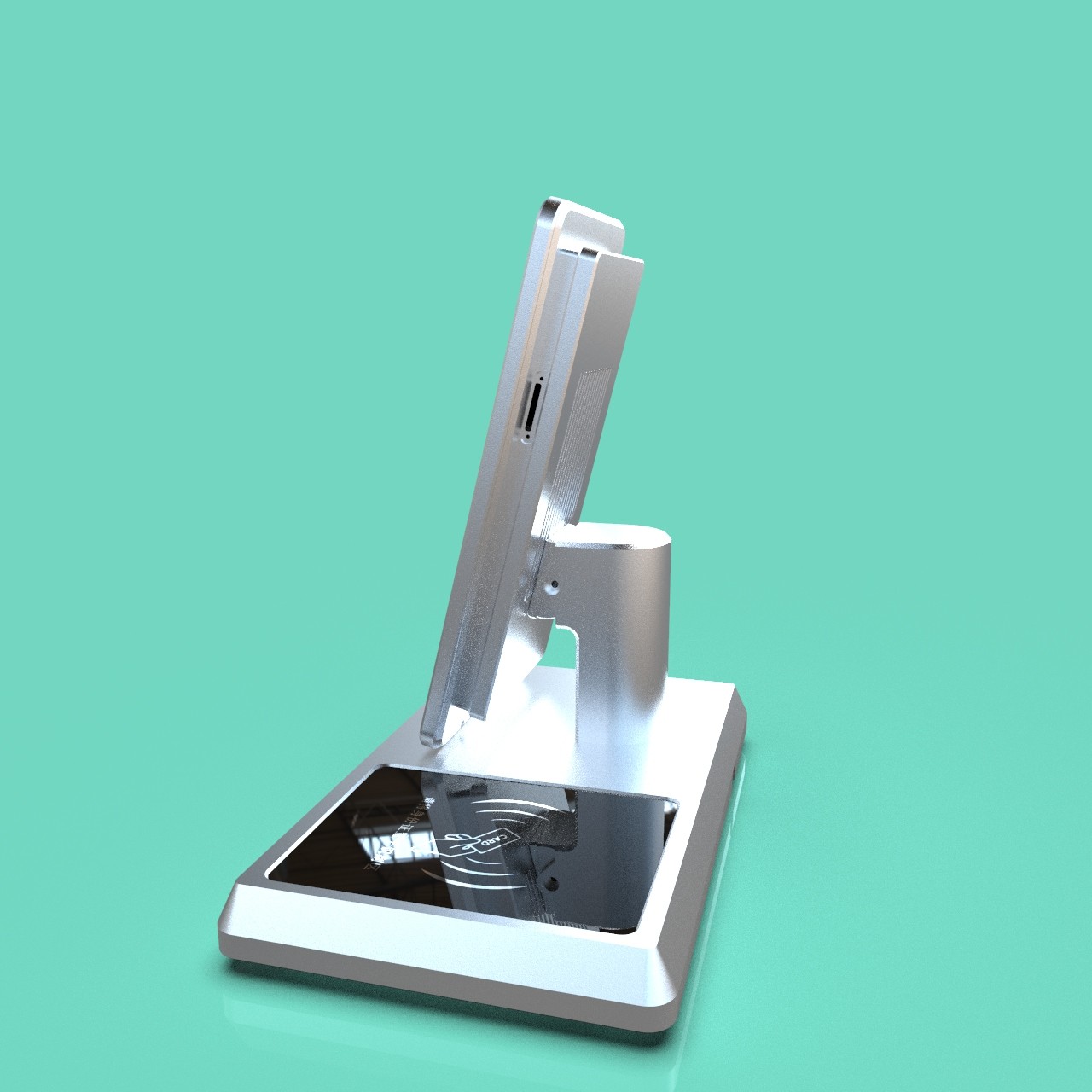 JP1816 Desktop ID Verification and Visitor Management Terminal 8-inch Android-based with anti-spoofing capabilities