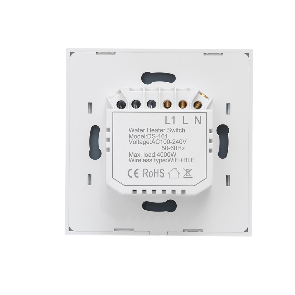 Glomarket Smart Home Remote Voice Control Touch Panel Water Heater Switch Tuya Wireless Wifi Boiler Switch