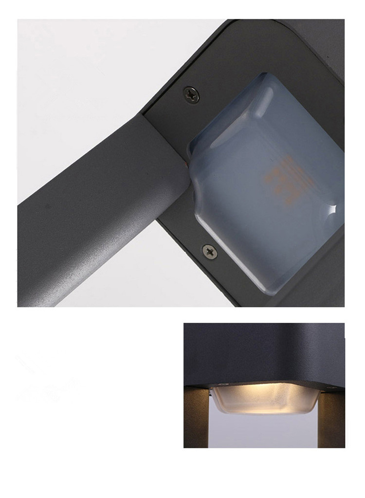 0.6M 0.9M Outdoor Lawn Lights Water Resistant Customized Color Easy Install