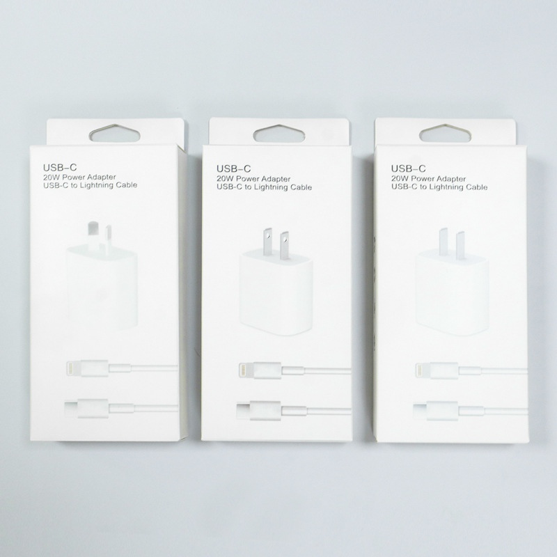 OEM ODM Custom Mobile Phone Box Charger Data Cable Package Cardboard Paper Box