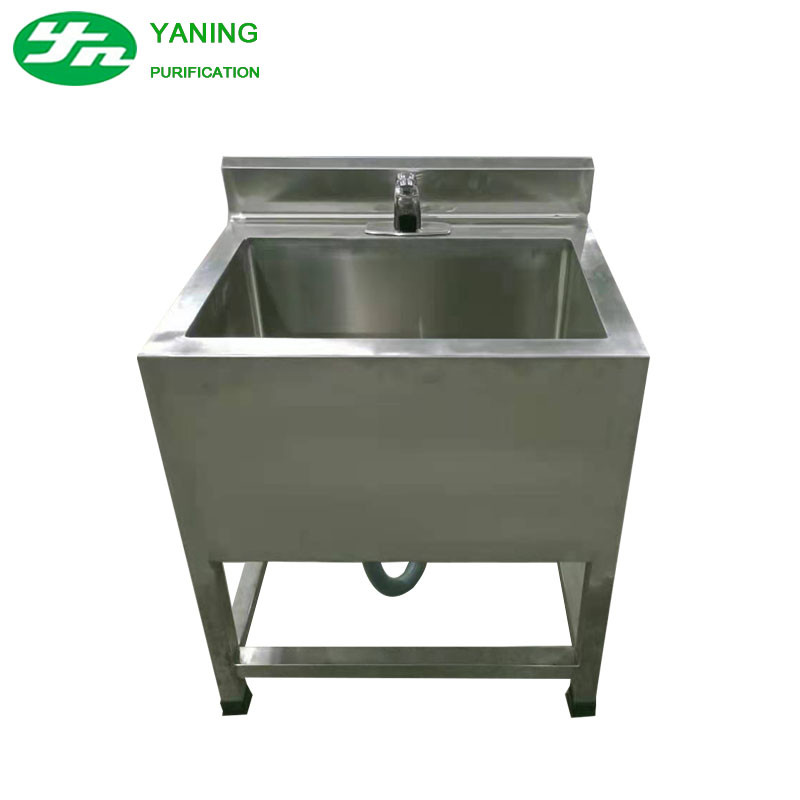 Customized Scrub 304 Stainless Steel Hand Wash Basin With Faucets