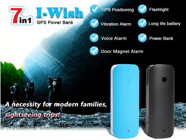 China long battery life magnetic GPS tracker power bank manufacturer with free online soft