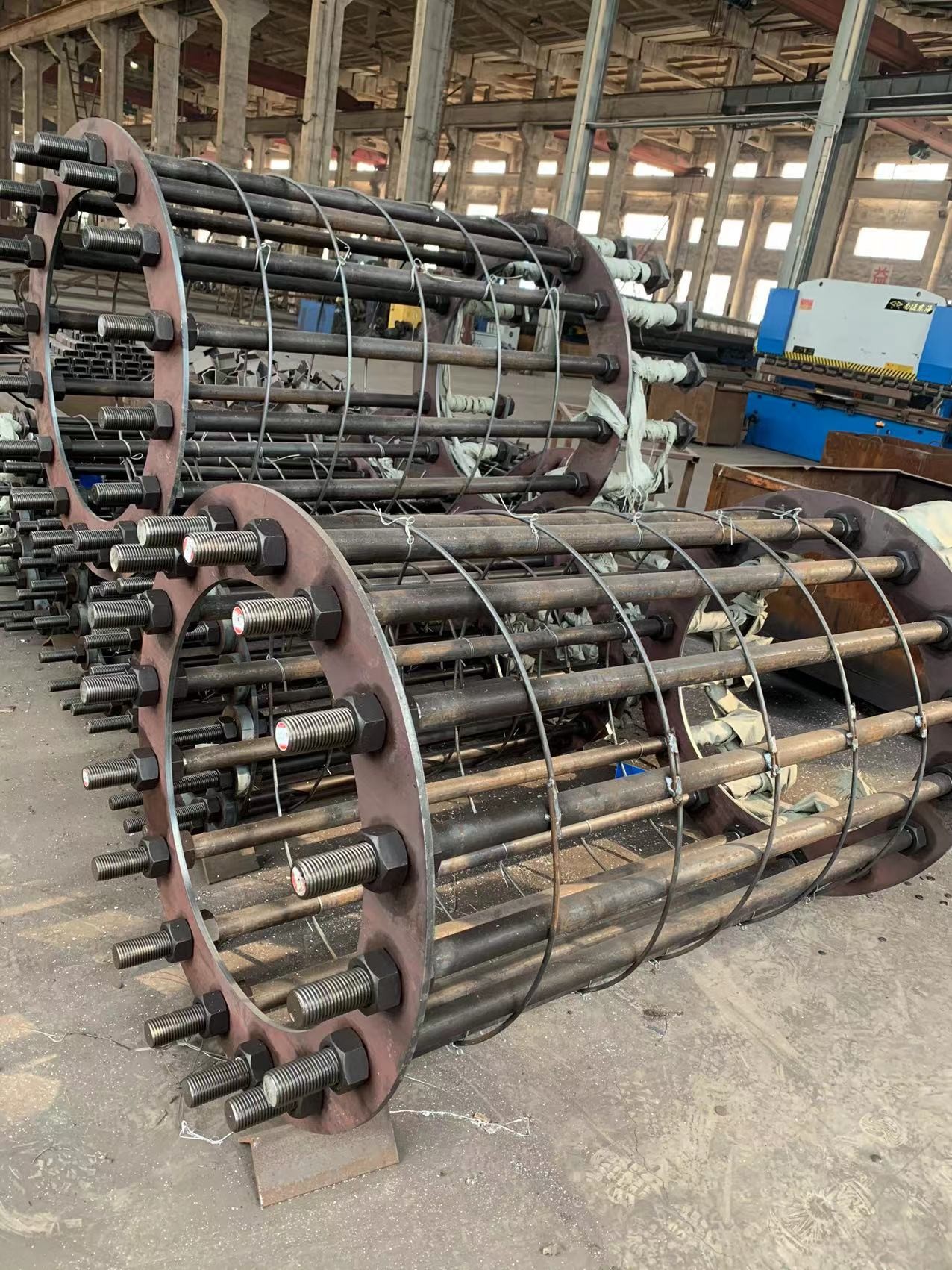 Hot Dip Galvanized Anchor Bolt System Class 8.8 For Power Transmission Steel