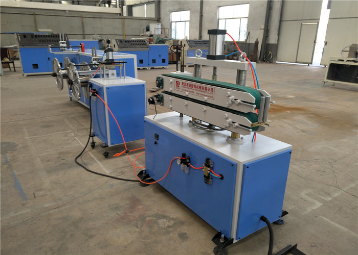 High Speed Single Screw Extruder , PE PP Pipe Manufacturing Machine 380V 50HZ