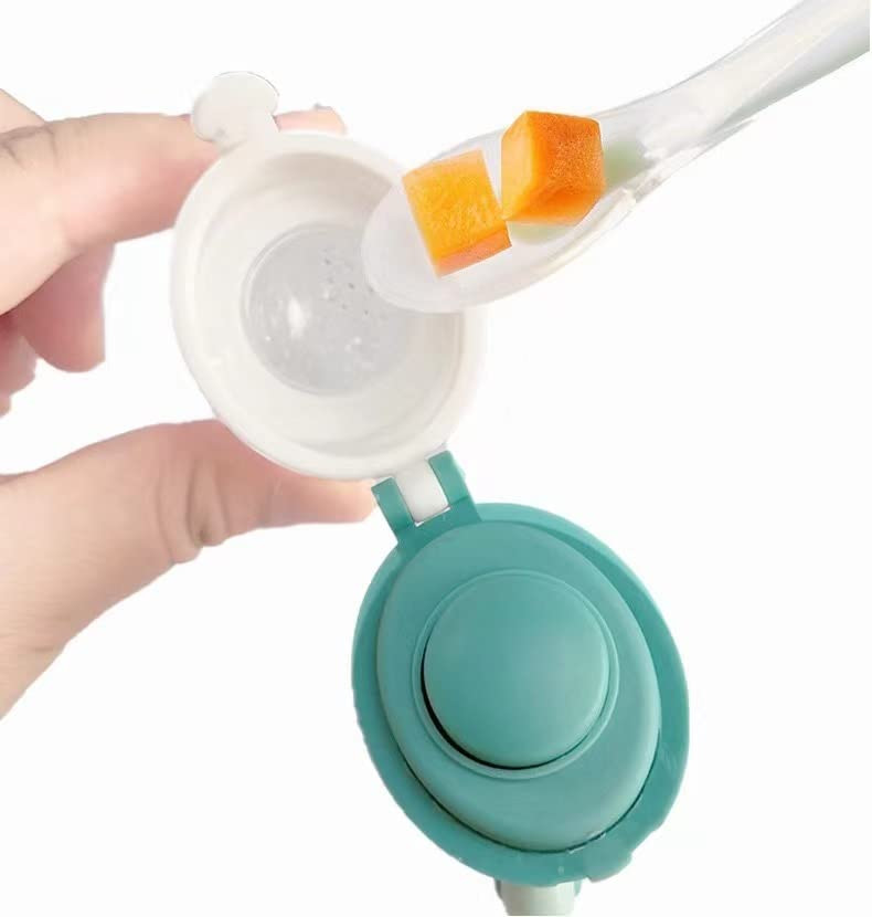 Infant Harmless Silicone Food Teether Pacifier Multicolor Durable