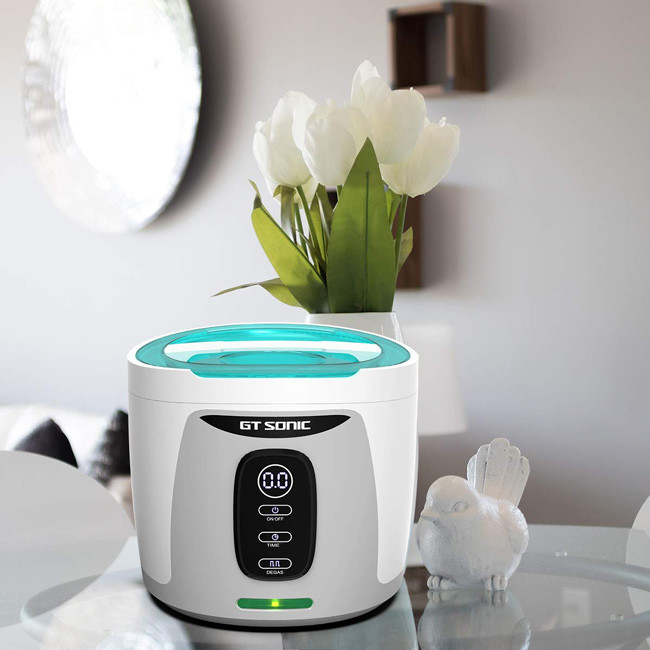 UV Light Small Size Ultrasonic Cleaner 35W Sonic Denture Cleaner