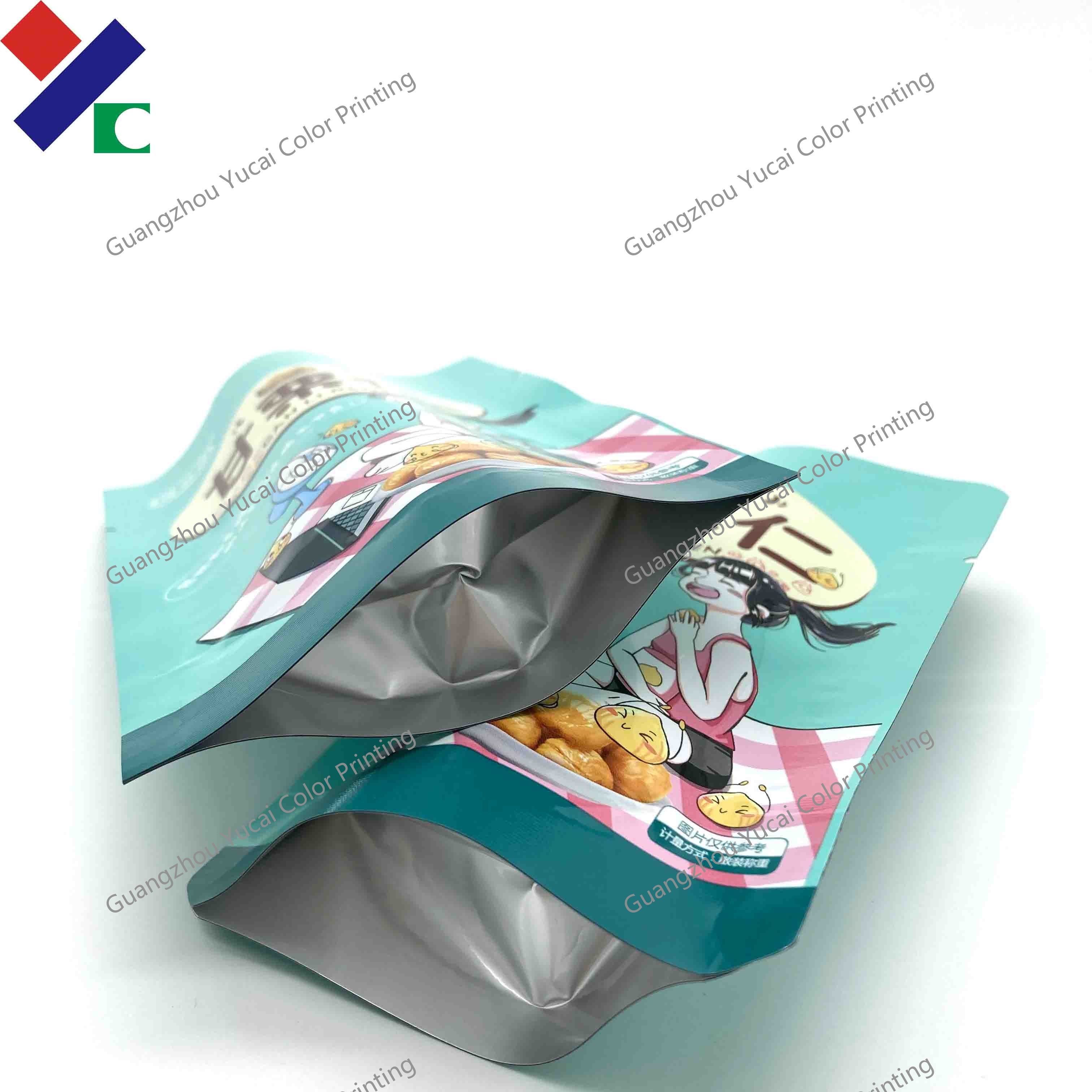 Aluminum Foil Laminated Vacuum Packaging Bag Retort Pouch For Hot Food High Temperature Resistance