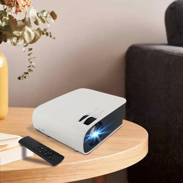 Business Education PL12 LCD LED Video Projector With 3.5mm Earphone
