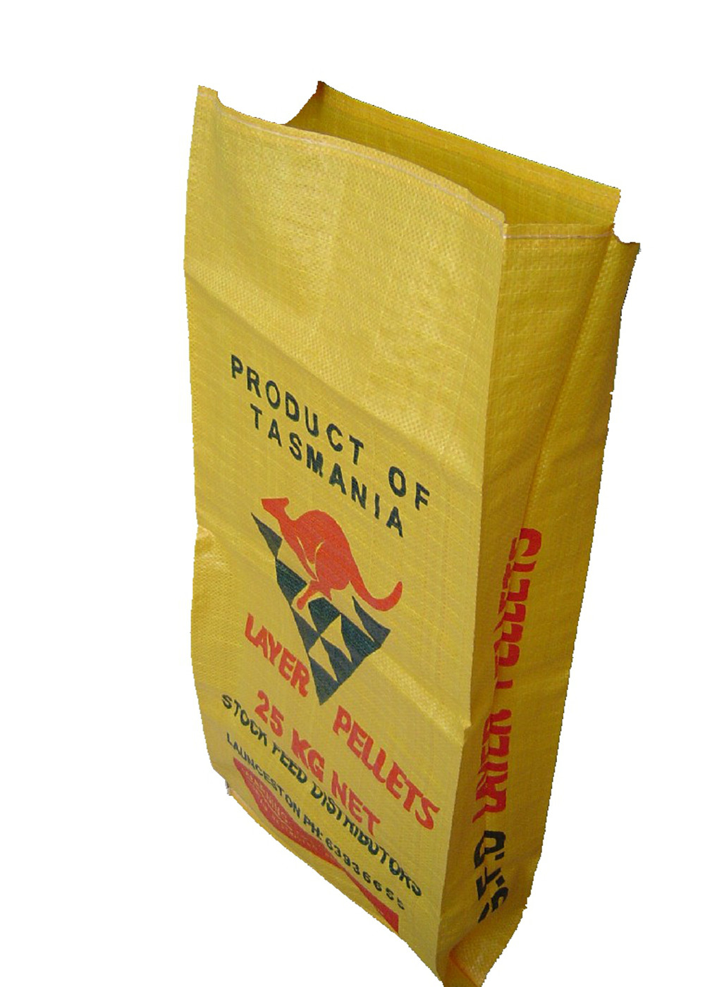 Large Opaque PP Woven Sugar Bag Sealable Weather Resistant 55 X 96 Cm