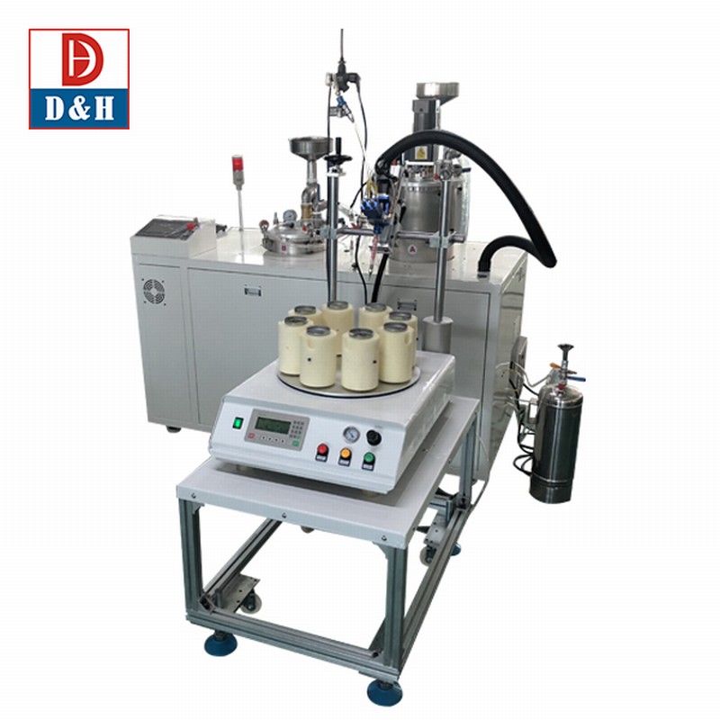 Adjustable Mixing Ratio Filter Heart Gluing Dispensing Equipment for AB PU Resin