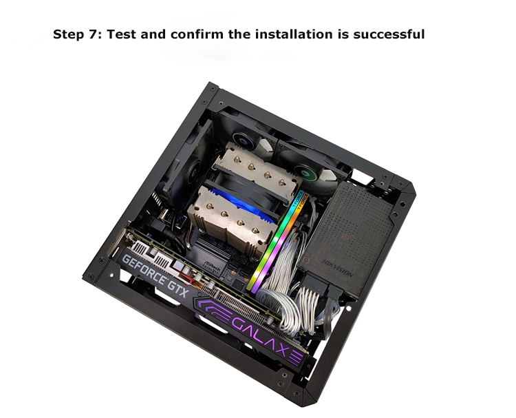 Newest High Quality Gaming Computer Mini Case Desktop Case Gamer Gaming Computer Gaming Case in stock