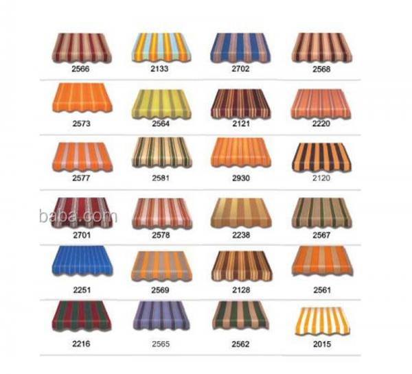 3.0m French Style Awnings Aluminum Dutch Metal Dome Awnings
