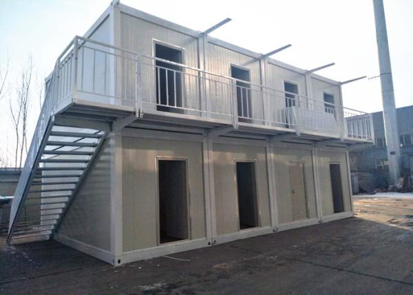 Stainless Steel Door Living Container Home UPVC Sliding Window With Bearing