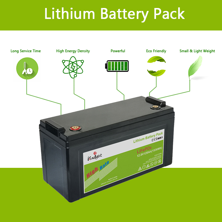 Lithium Ion Lifepo4 Rv Battery Home 12.8v 120ah Solar Energy Storage Battery