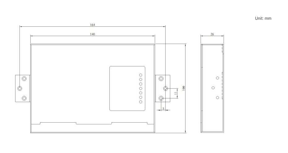 Industrial Long-range Modbus RTU 2G 3G 4G Lora Gateway, IoT Gateway