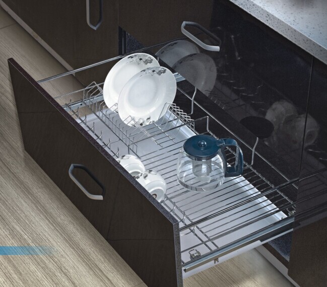 B002 Kitchen pull out basket drawer:Multi-purpose Basket
