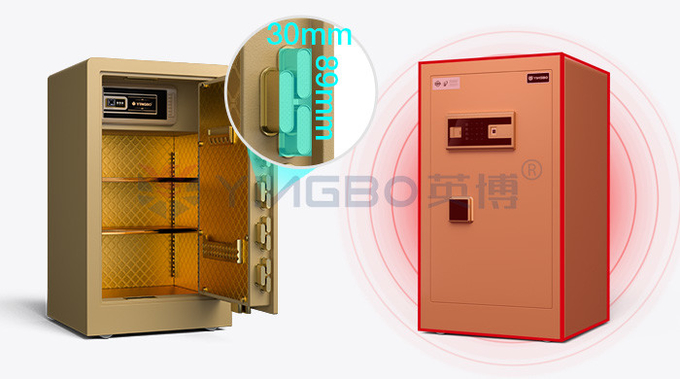 2.8Cu Ft Home Safe Box Smart Fingerprint Lock YB/RS-80