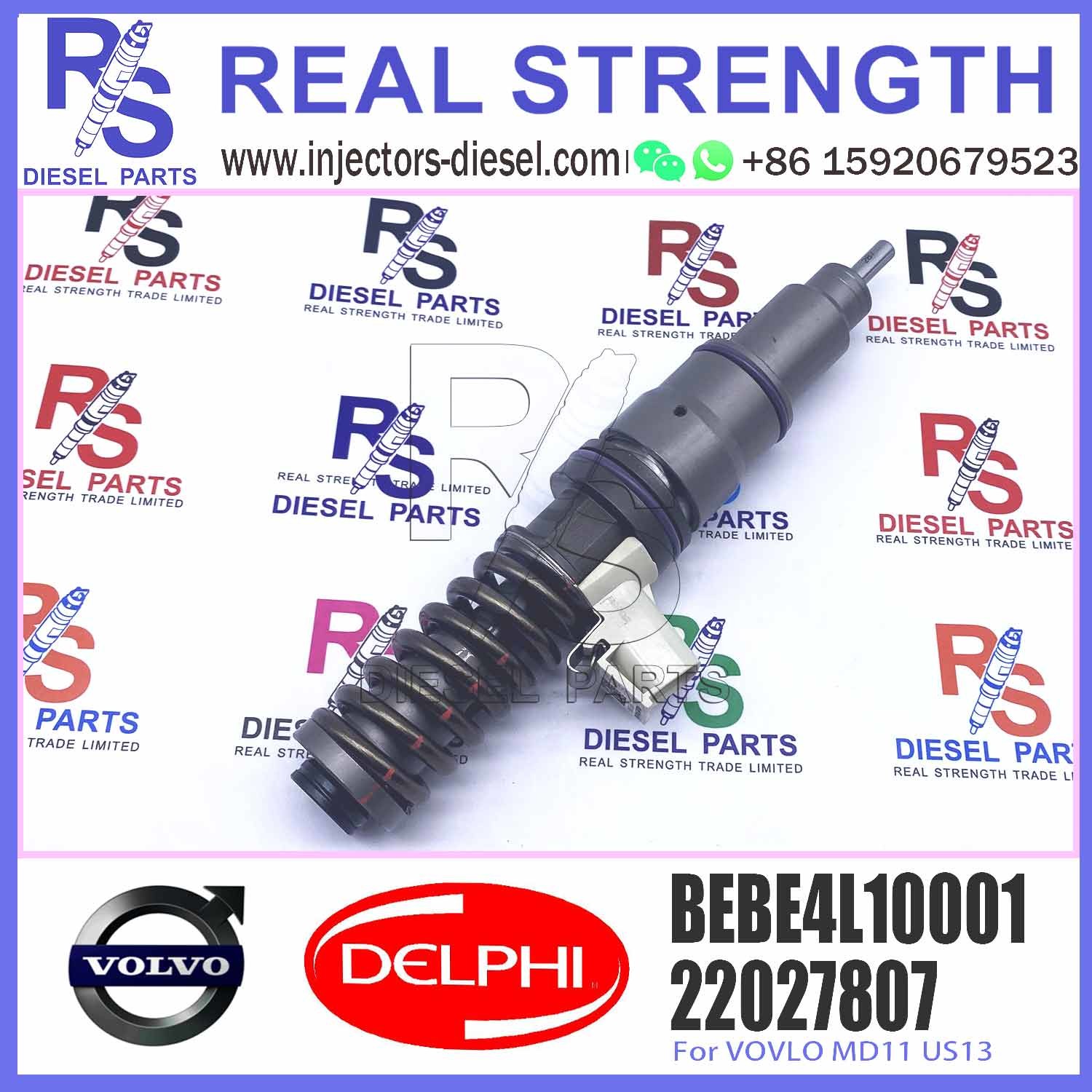 high quality common rail injector 85013719 diesel injector Engine Diesel BEBE4L10001 For V-O-L-V MD11 diesel