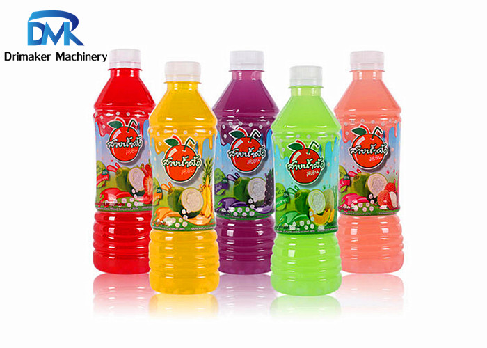 Full Automatic Mango Juice Bottling Machine / 5.6kw Bottle Juice Machine