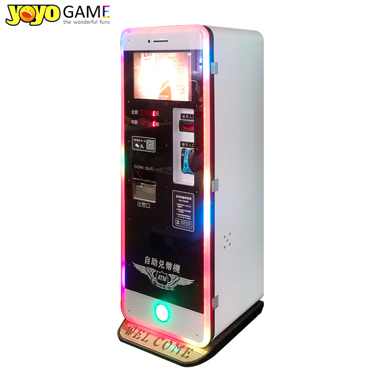 Factory Wholesale Coin Changer For Sale Atm Coin Bank Token Dispenser Coin Exchange Machine For Sale