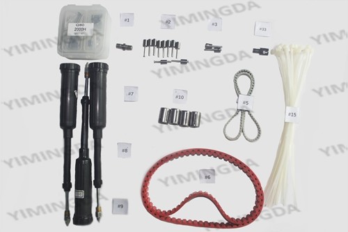 Component Parts No 130687+130688 Auto Cutter Spare Parts For Q80 Cutter